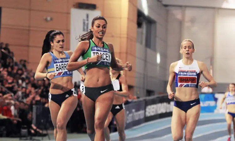 Adelle Tracey British Indoor Champs