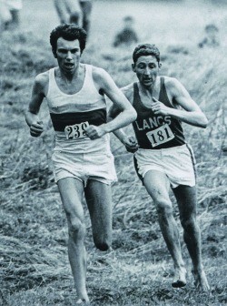 Mike Tagg and Ron Hill Inter-Counties 1968